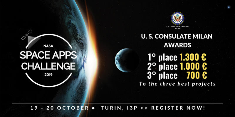 US COnsulate Award Space Apps Turin