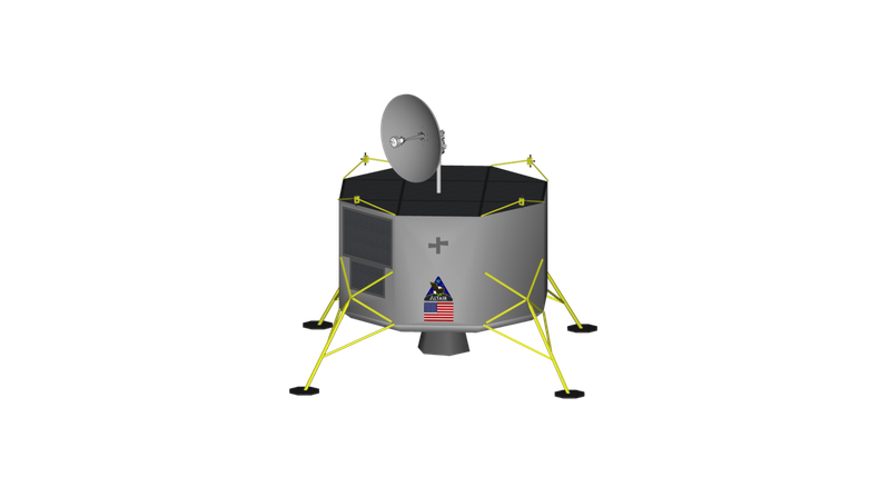 The lunar landing module