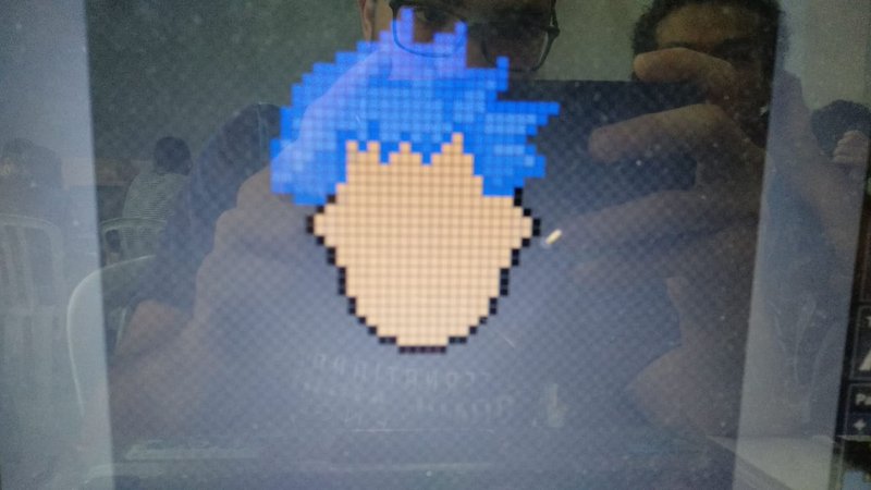 This is the first image of our scientist who will help the player !