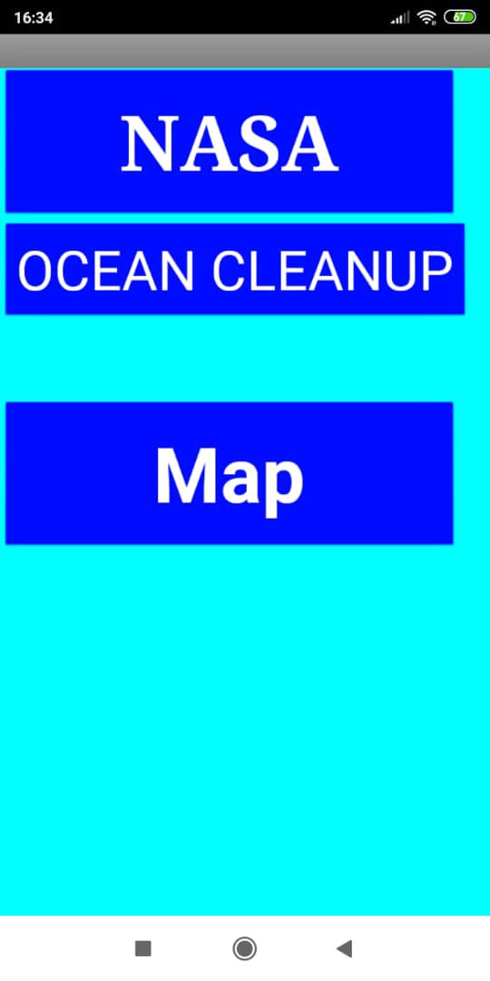 THE SECOND BUTTON “COMPLAIN”- anyone who sees a massive accumulation of garbage in the ocean can attach photo and indicate it on the map and complain