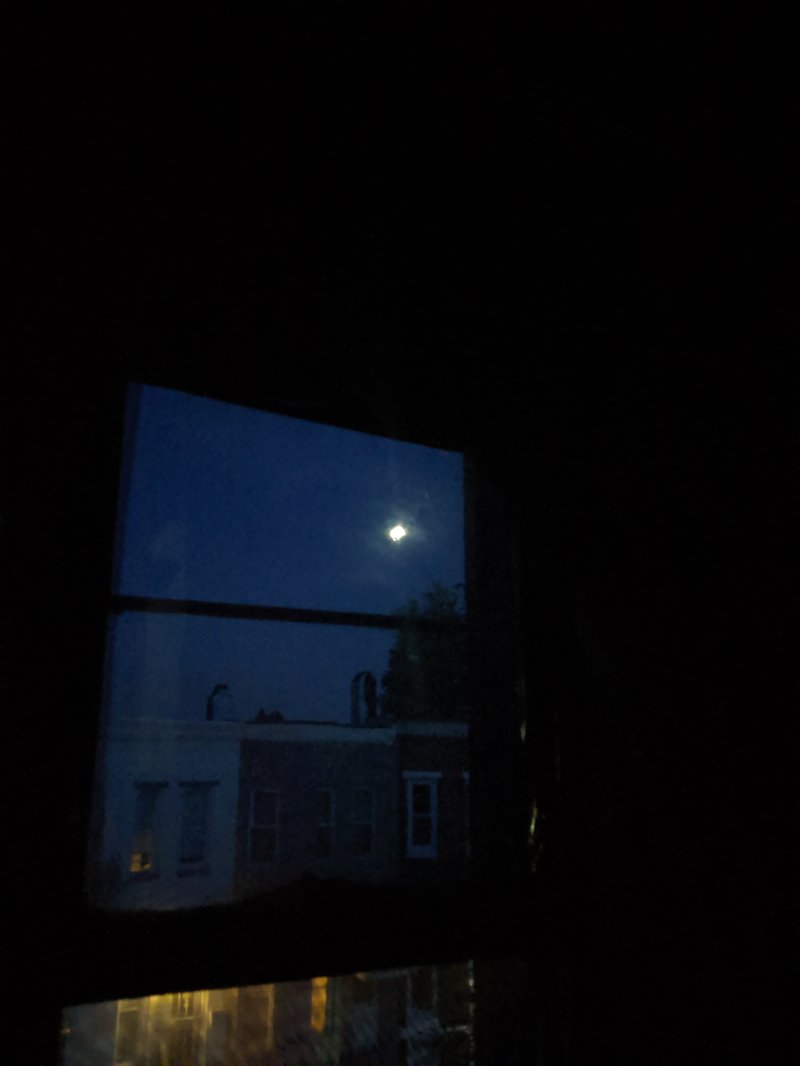 Moon photo of most recent full moon.
