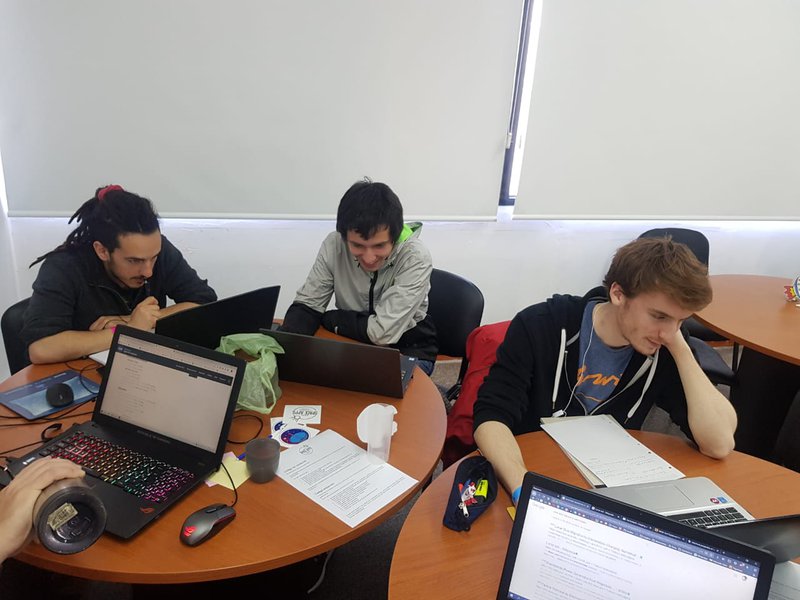 We've started the hackaton! Beginning with the research part of the work about lunar surface properties