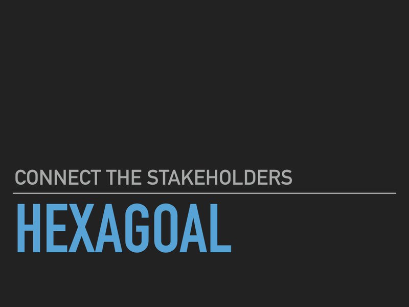 HexaGoal Project