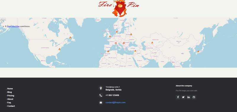 Our application can be used everywhere in the world.