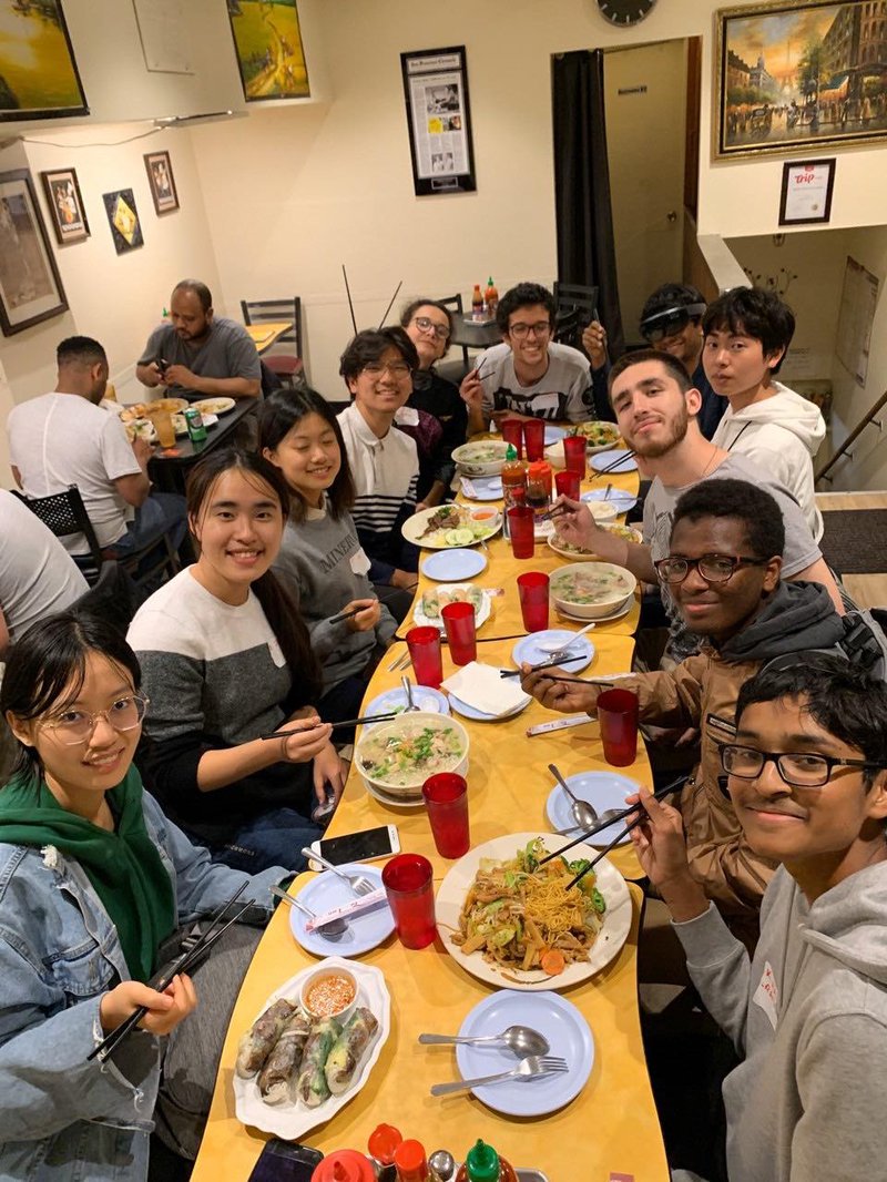 Every good NASA challenge needs fully fueled people with happy stomachs and warm friendships :) You never know when the idea will come .