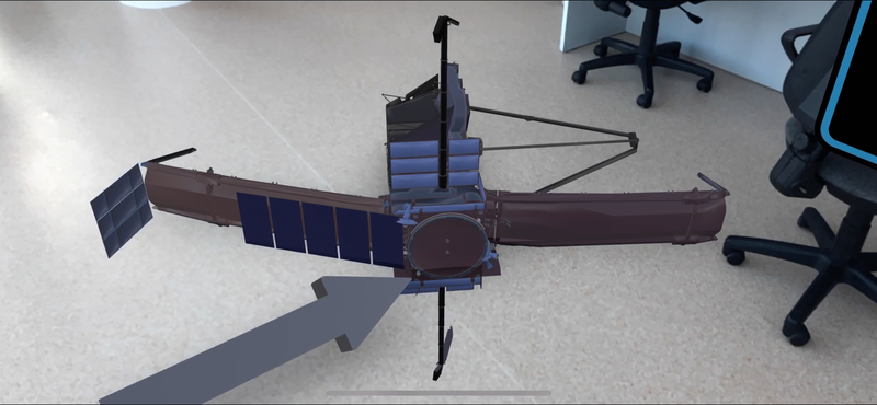 It is location of "spacecraft bus" system