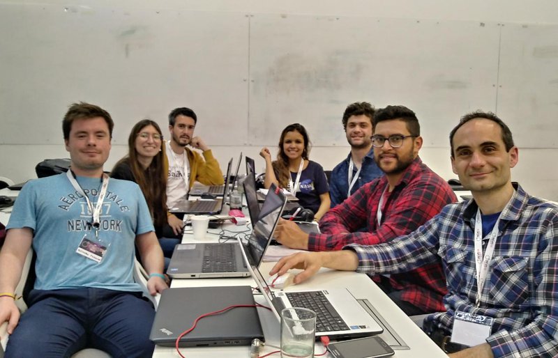 The Team At the beggining