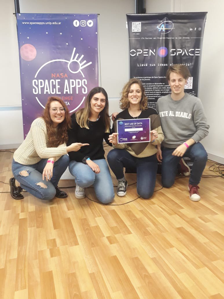 See you at the next Space Apps Challenge! Equipo Rocket.