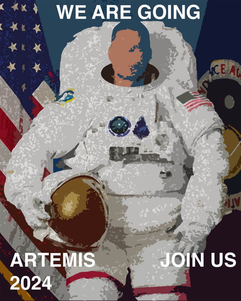 A simple recruitment poster.