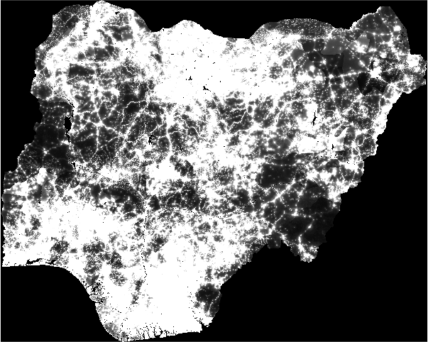 Nigeria population, as shown in MATLAB