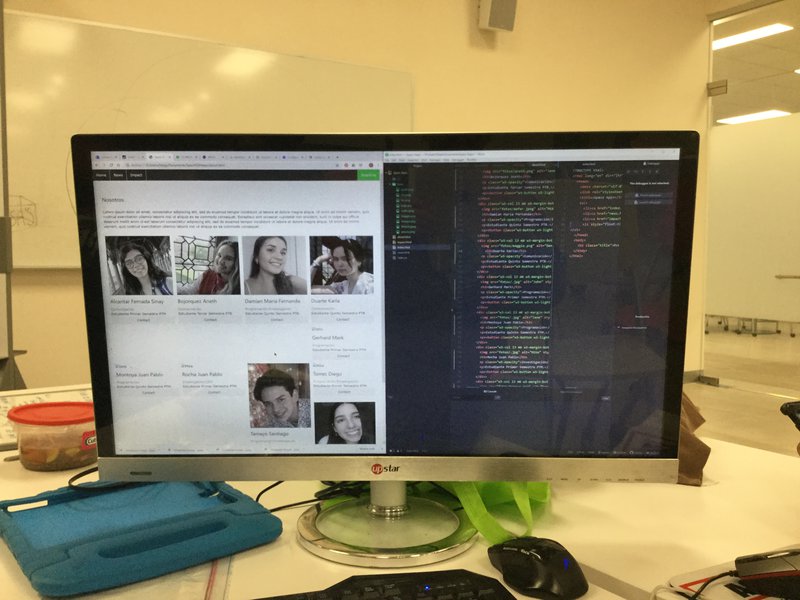working on improving the website