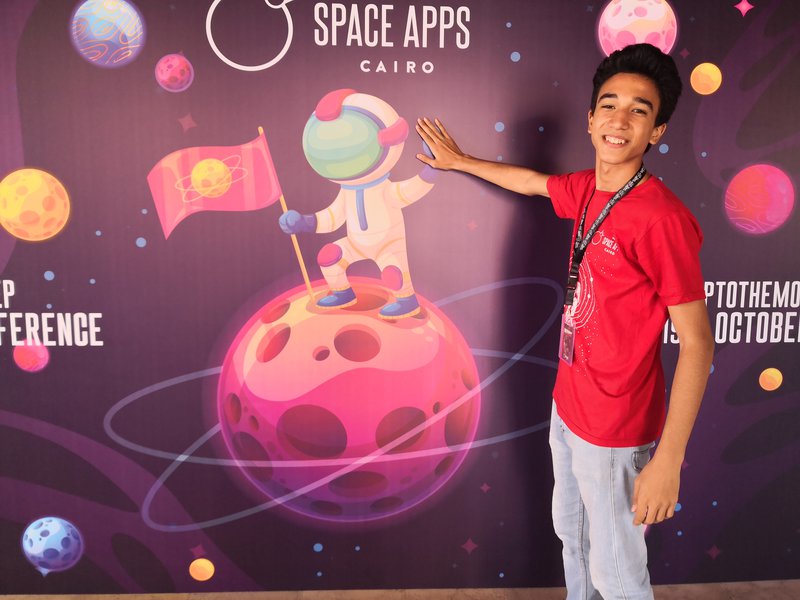 My 'high five' with a friend :)