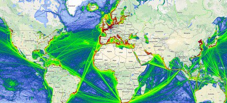 Map of the Day: All the World’s Maritime Traffic