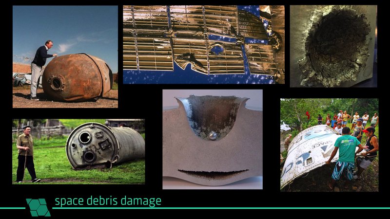 Look how dangerous space debris could be