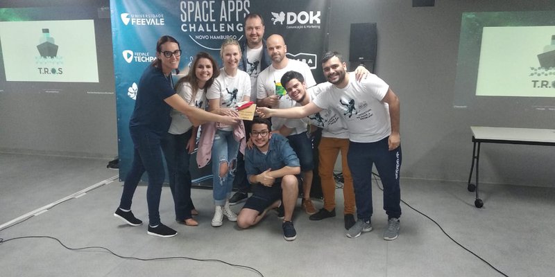 Second Place at Space Apps challenge Novo Hamburgo BRAZIL!
