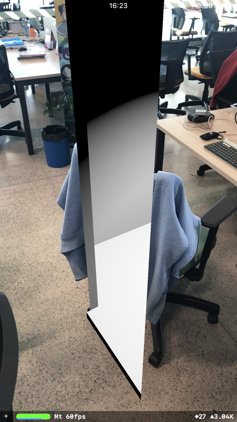 Firts attempt at a AR portal! Working great so far, looking forward for the full prototype.
