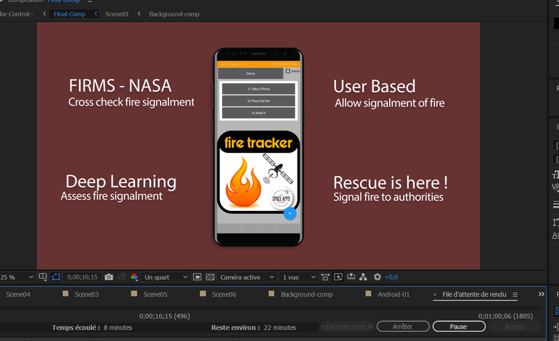 Our 30s video is rendering !