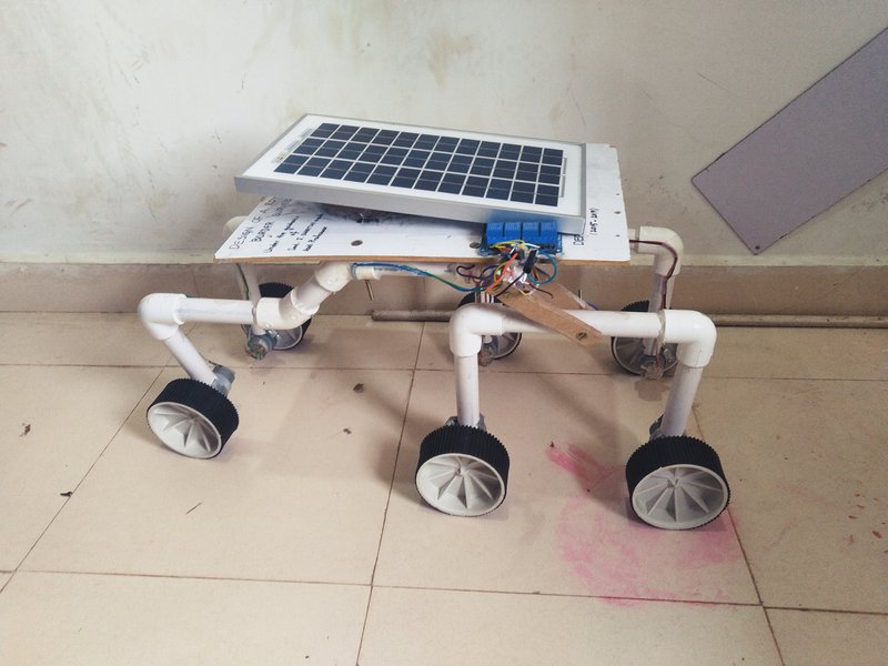 Earth Rover is getting ready. 