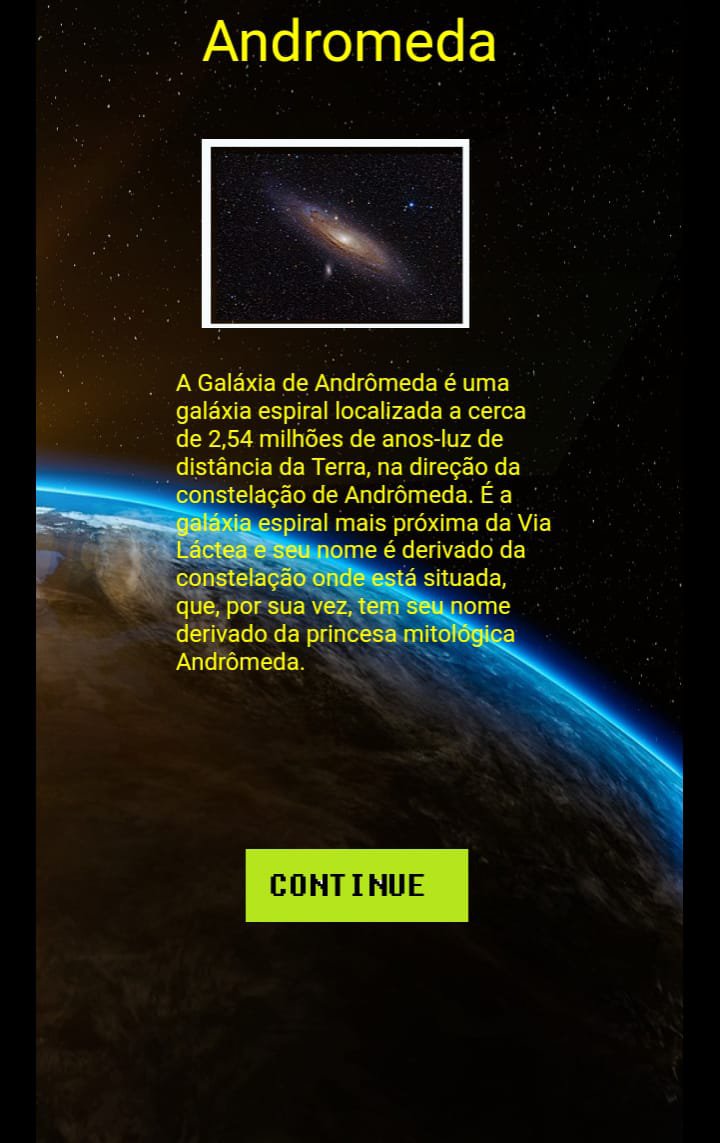 Breve resumo sobre a galaxia escolhida