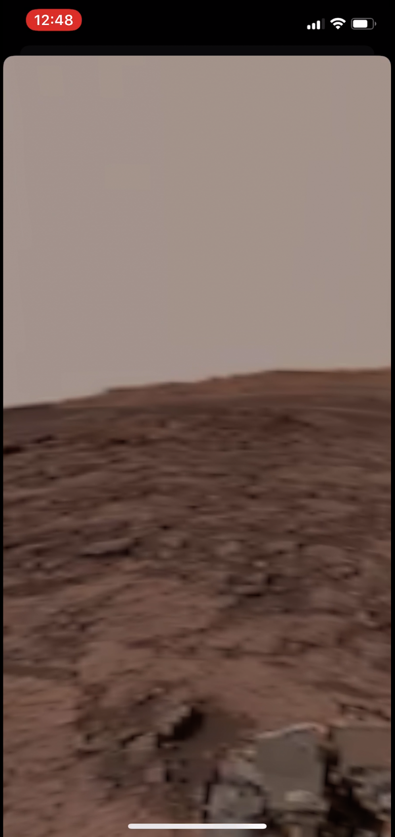 The Mars from inside