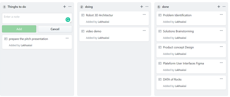 project management on github 