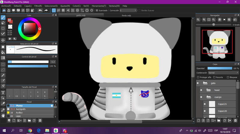 Look at his badges! He is adorable, isn't he? 