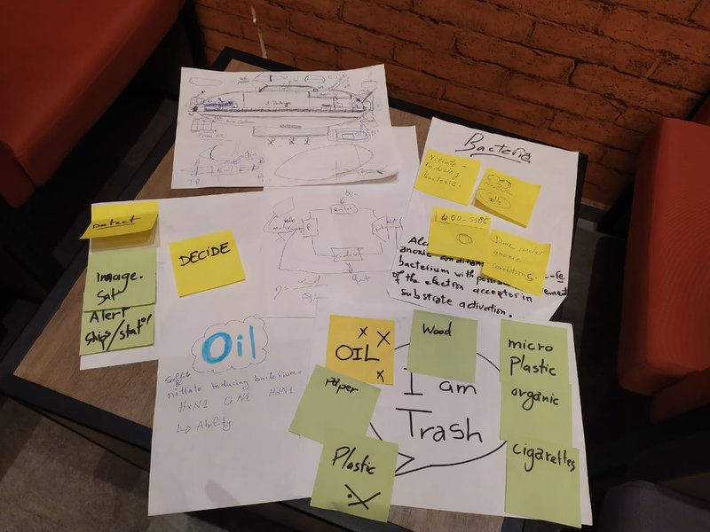 focusing on the trash type