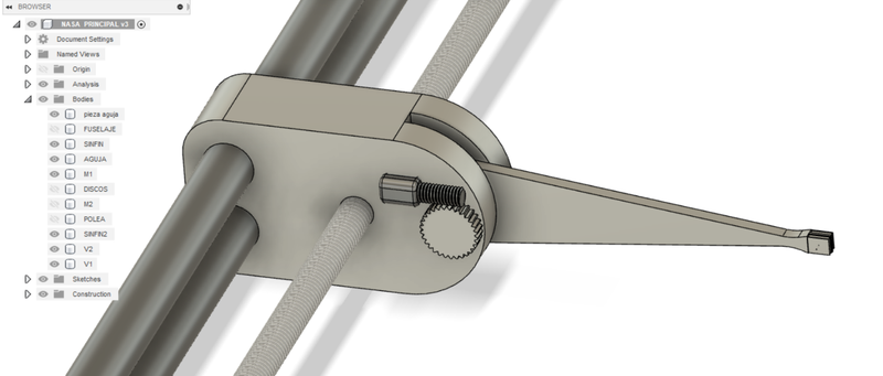 writing needle holder