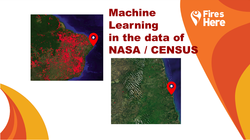 A practical and specific example of our solution, based on the NASA heat map in Brazil over the past 24 hours, correlated with population census, We identified all areas of heat and an at-risk population that, despite having few identified outbreaks in the heatmap region, is at risk because only has an exit is the municipality of Baia de Formosa, RN / Brazil.