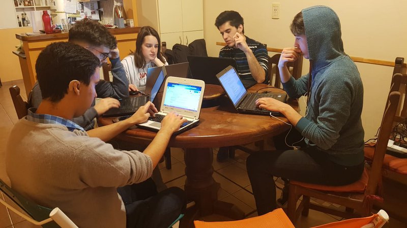 Pulling an all-nighter for the world