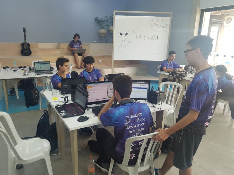 Our team working on the researches