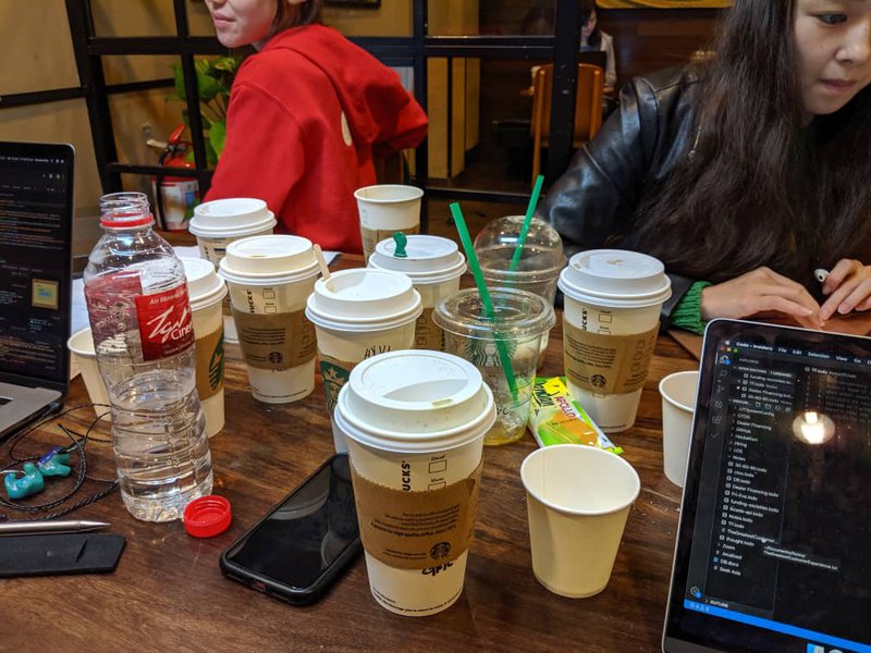 Amount of caffeine needed to stay sane while coding