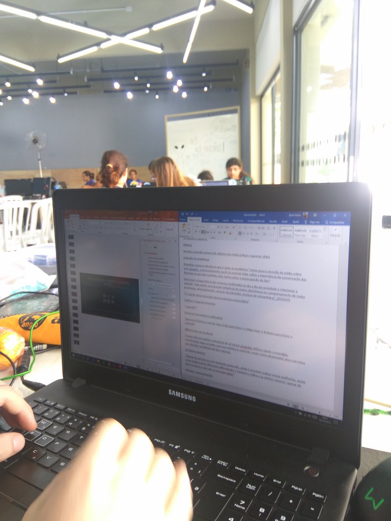 We are finishing our Pitch!!!!