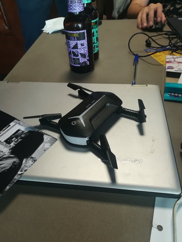 Trying to test our code on a normal drone