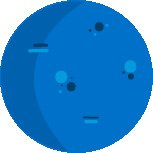 Criação de planetas que servirão como identidade para times do nosso aplicativo.