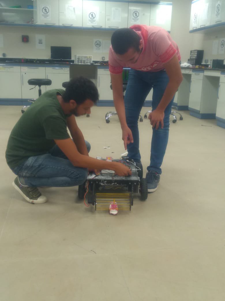 We are troubleshooting technical issues in the control lab! ​