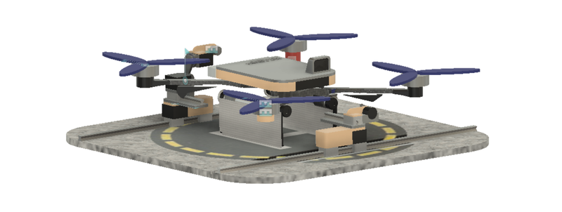 Drone Front View 