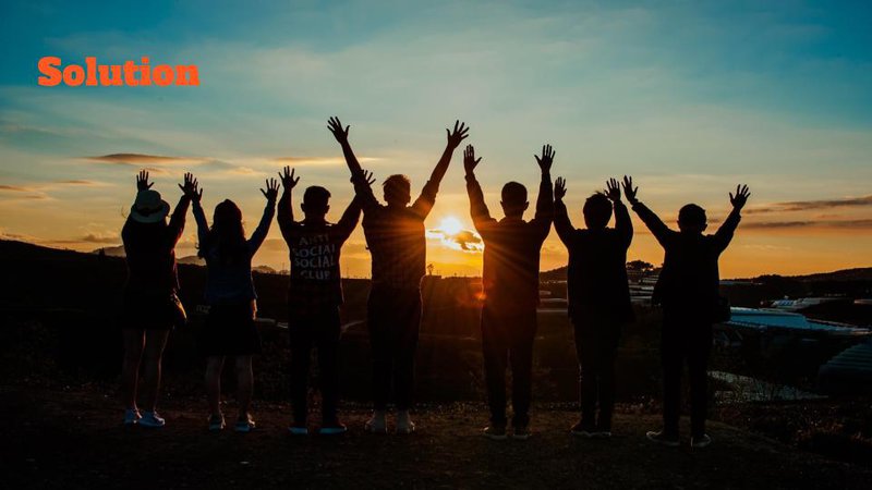 We live in a connected world and we can solve global challenges with the collective intelligence.