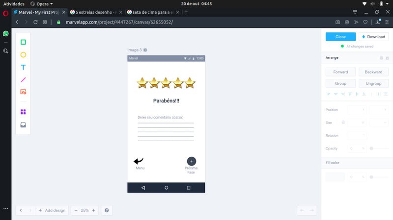 prototype the windows of the app, part3-reward