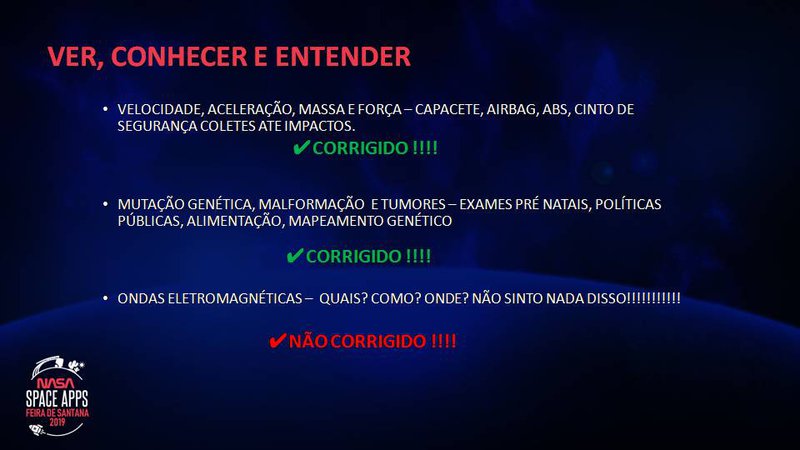 Apresentação do pitch 