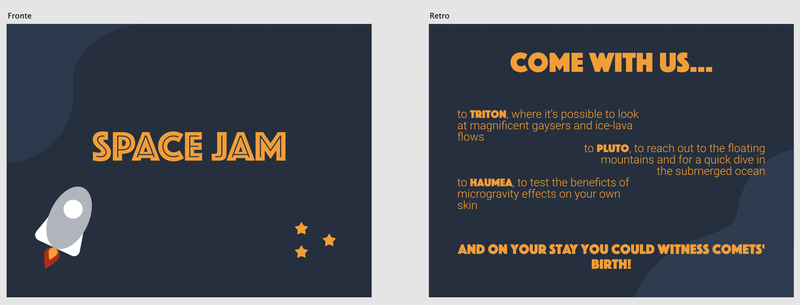 A different holiday: our brochure!