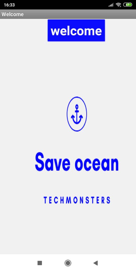 “Techmonsters_KG” team has created mobile app. which will help to cleanup ocean and promotion this problem by the world.