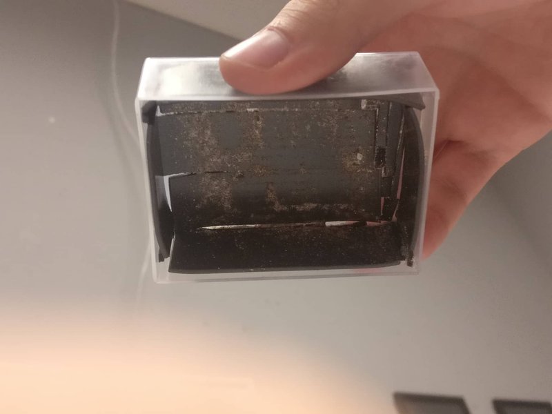 Testing the magnetic properties of the thin magnetic foil.