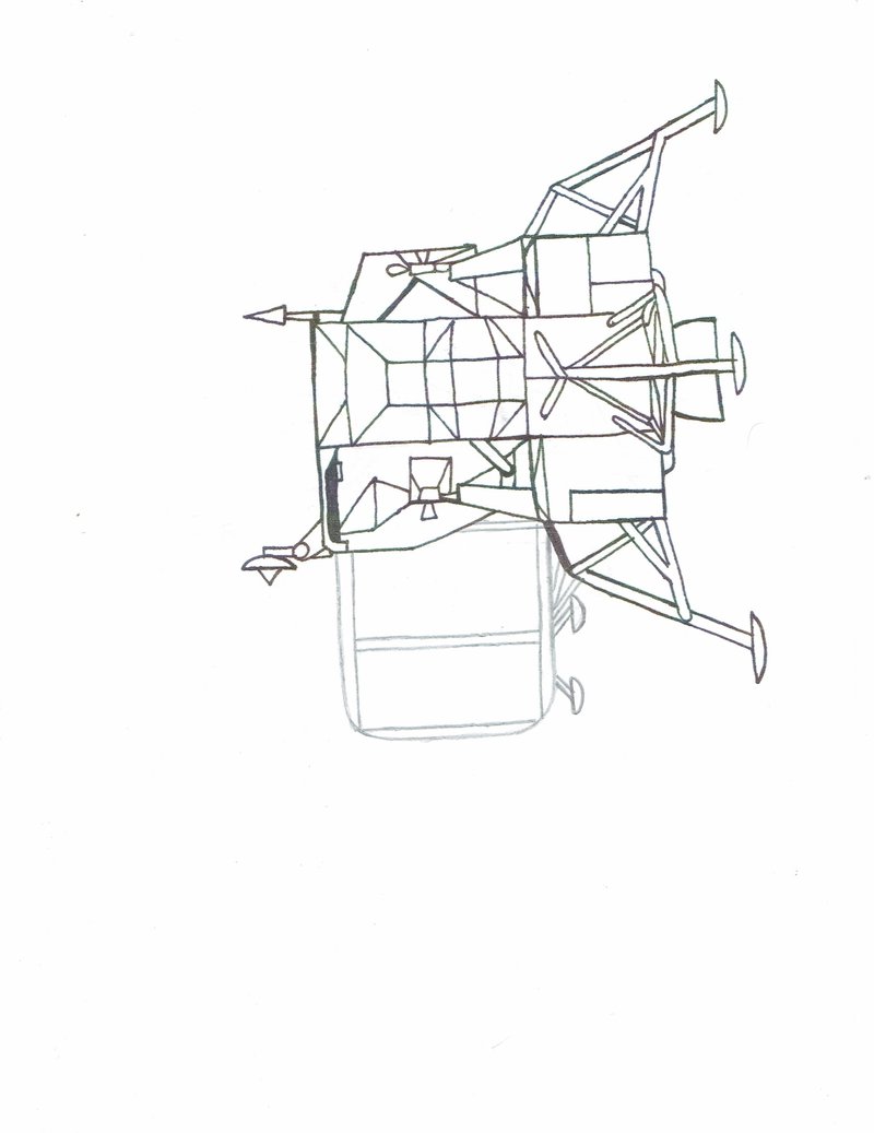 Módulo Lunar (Lateral)