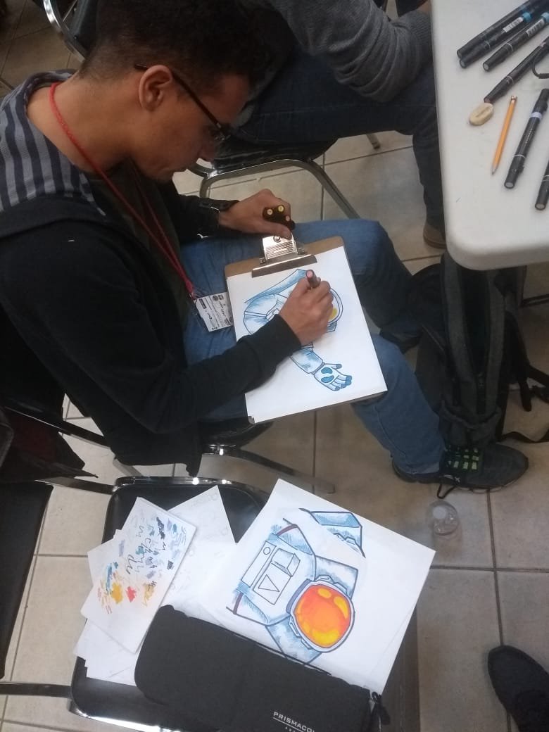 The artist of the team!!