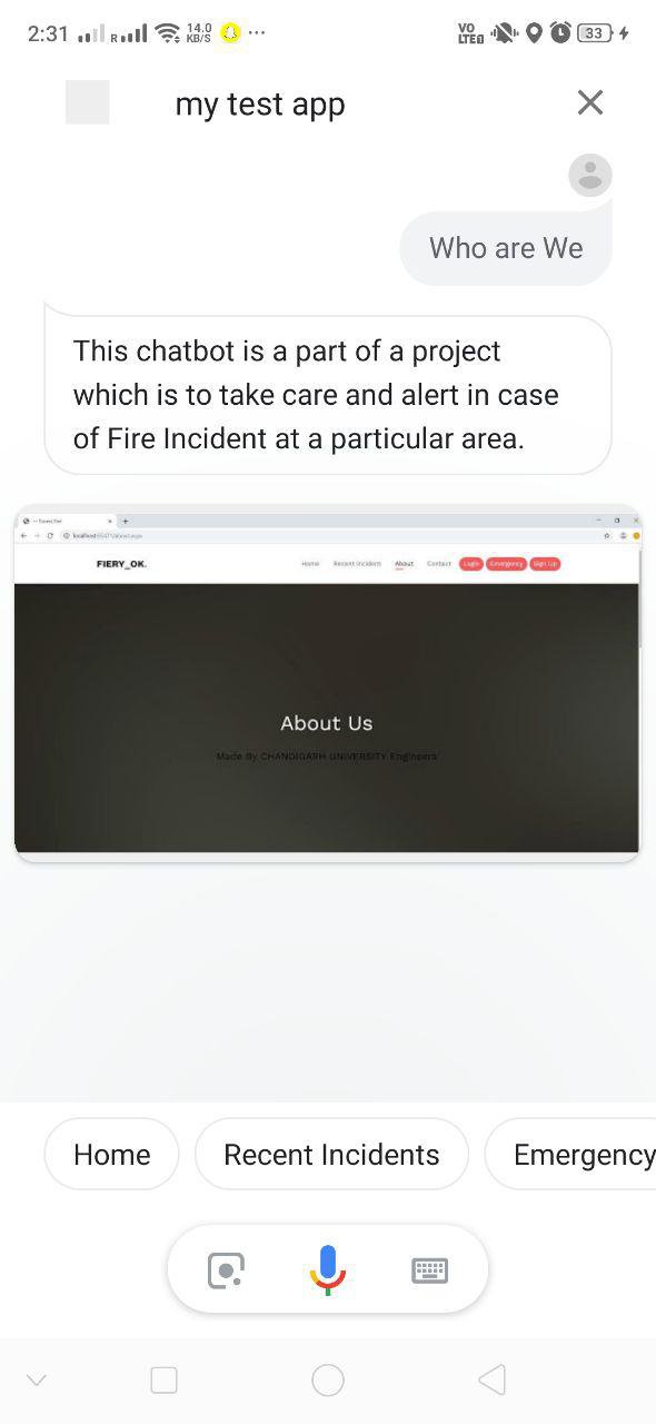 Google Assistant for any help to the users.