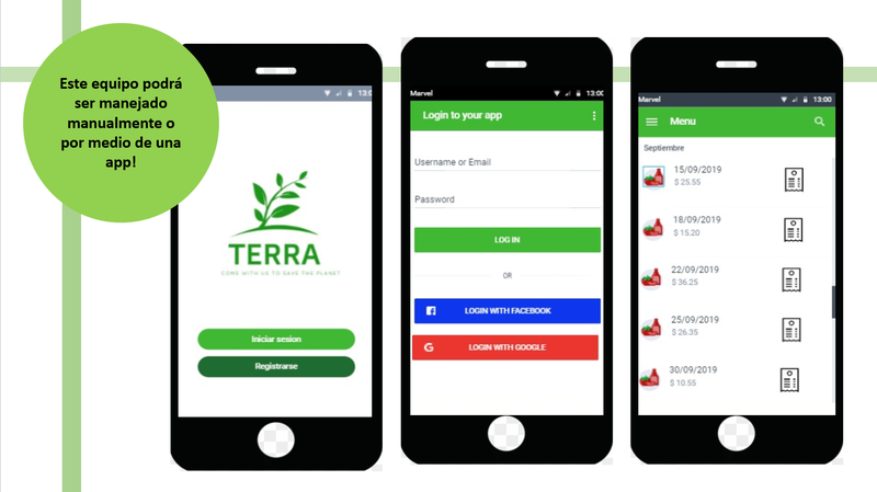 SE diseño una app que permita la compra activa de productos utilizando dinero virtual y/o mediante tarjeta de credito con el fin de disminuir la cantidad de papeles utilizados para la fabricacion de billetes.