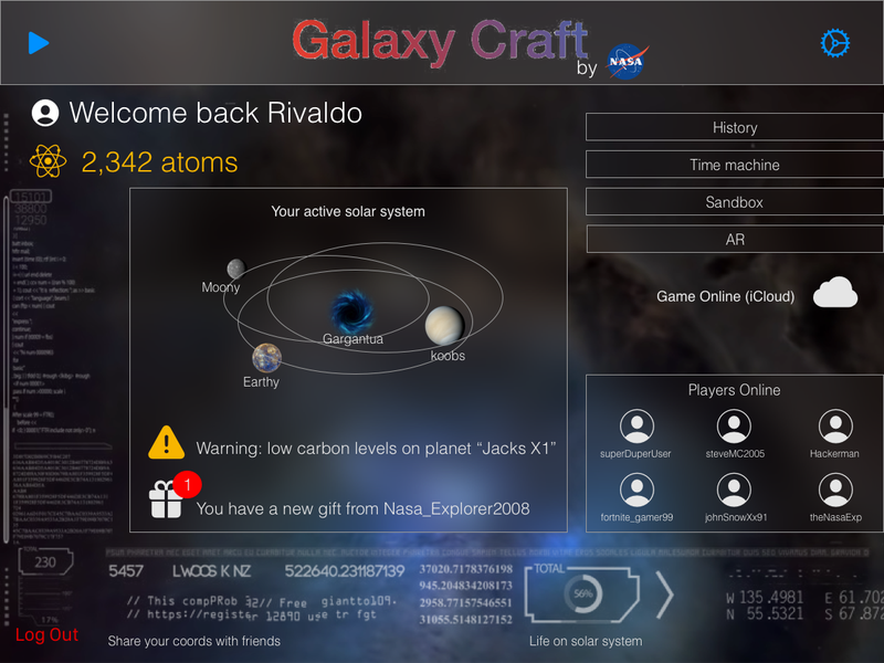 Main Menu