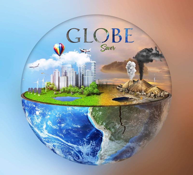 An initiative to save our Earth! Logo for our project.