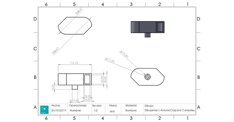  This is the head of the scale model of our project